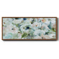 Blooming Softly - Floater Framed Canvas Print
