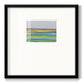 Parallel Striae I - Double Matboard Framed Print