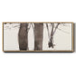 Under the Winter Tree II - Floater Framed Canvas Print