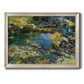 Alpine Pool - Ornate Framed Canvas Print