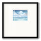 Caribbean Clouds - Double Matboard Framed Print