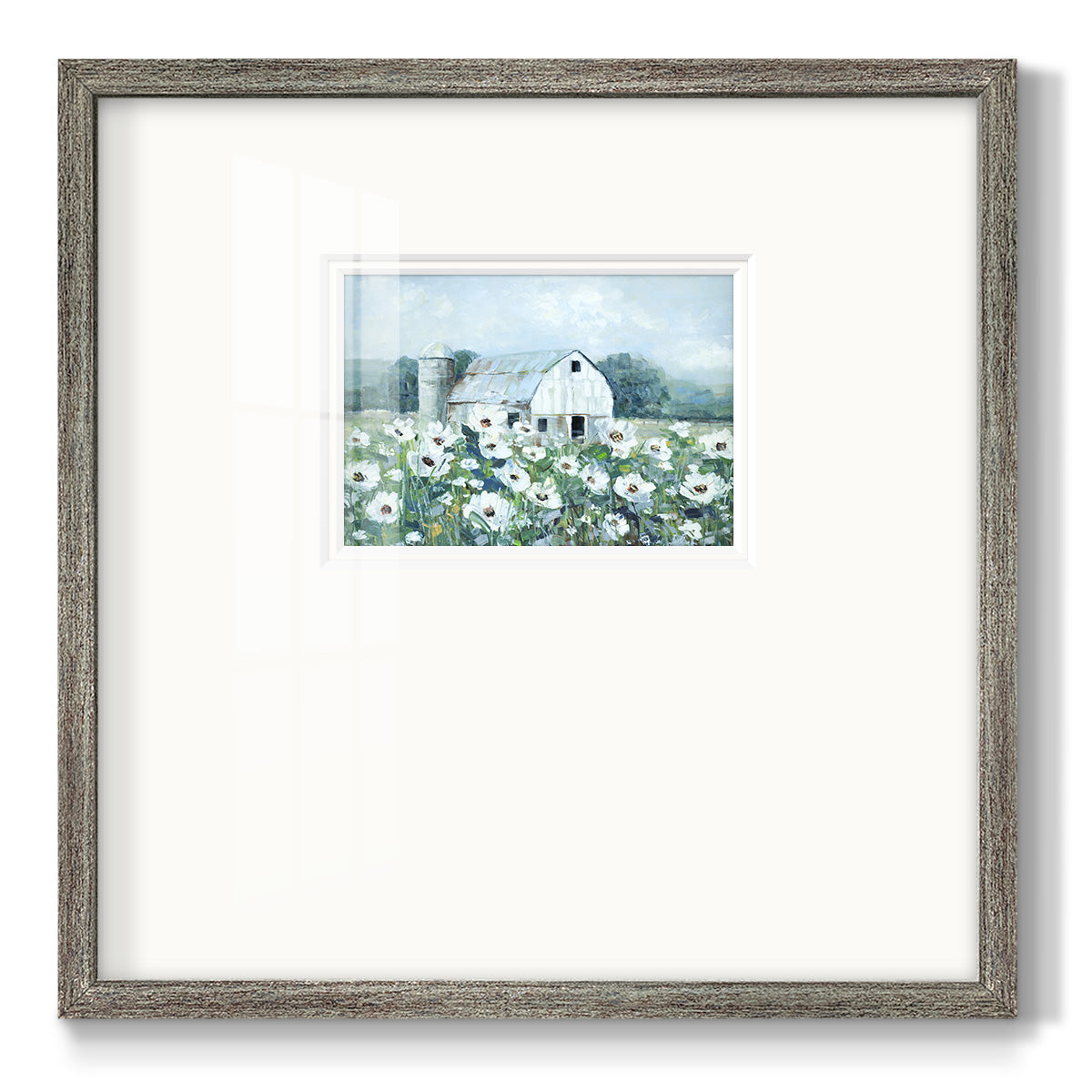 Dream Fields Premium Framed Print Double Matboard