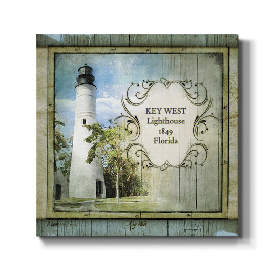 Florida Lighthouse VI-Premium Gallery Wrapped Canvas - Ready to Hang