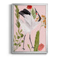 Birds in Motion VI - Modern Framed Canvas Print