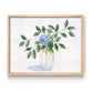 45308,watercolor,painting,flower,blue flower,green leaves,glass vase,nature art,interior decor,botanical art,floral,contemporary art,still life,home decor,tranquil,wall art,visual art,creative,handmade,craft,aesthetic,design,artist,beauty,calming,elegant,traditional,exhibition,soft colors,natural elements,craftsmanship,decor,floral arrangement,artwork,leaf,simplicity,Re-stickable,Plants & Flowers