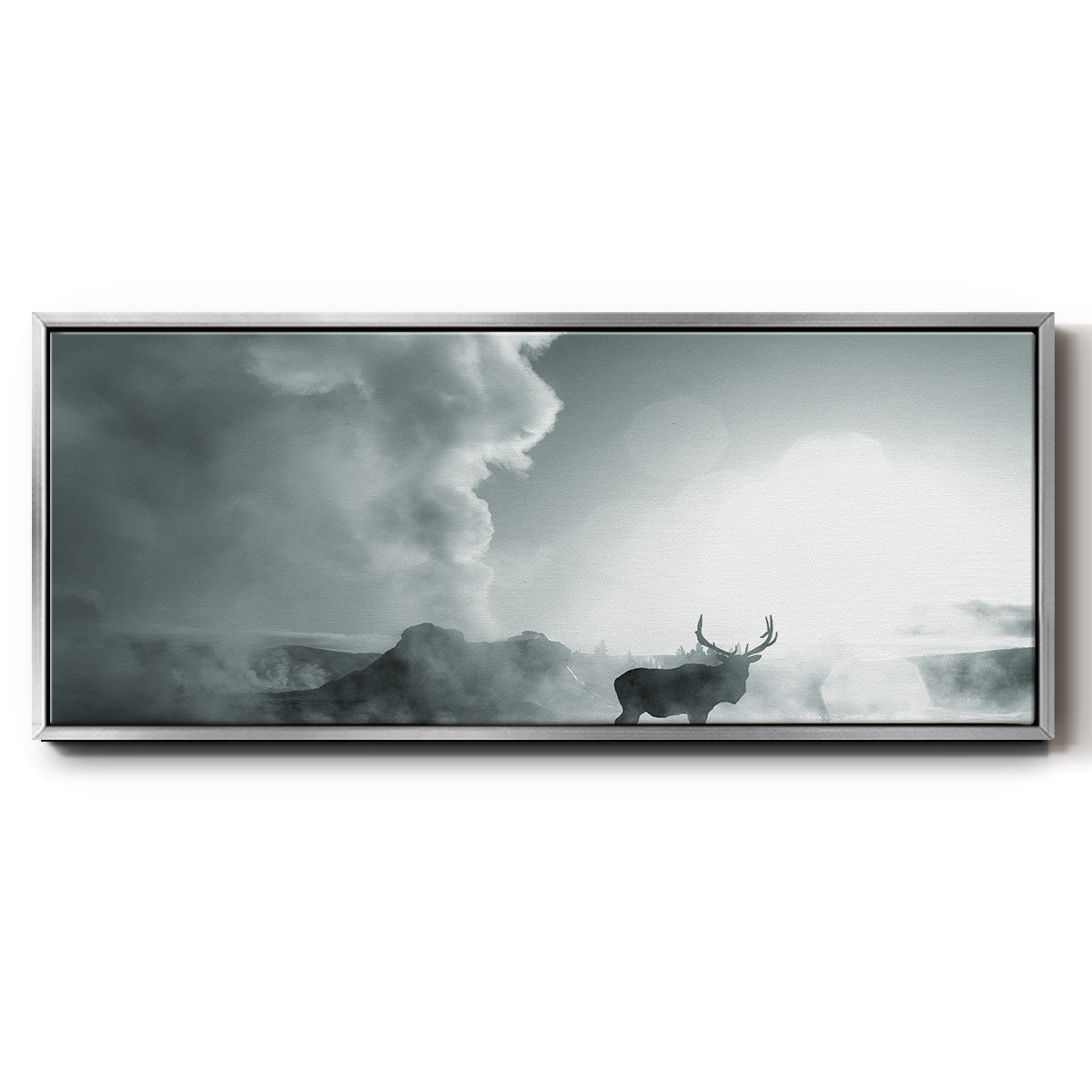 Majestic Moment - Floater Framed Canvas Print
