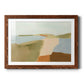 Stacked Landscape II - Barnwood Framed Art Print