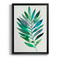 Palm Frond Flow III - Modern Framed Canvas Print