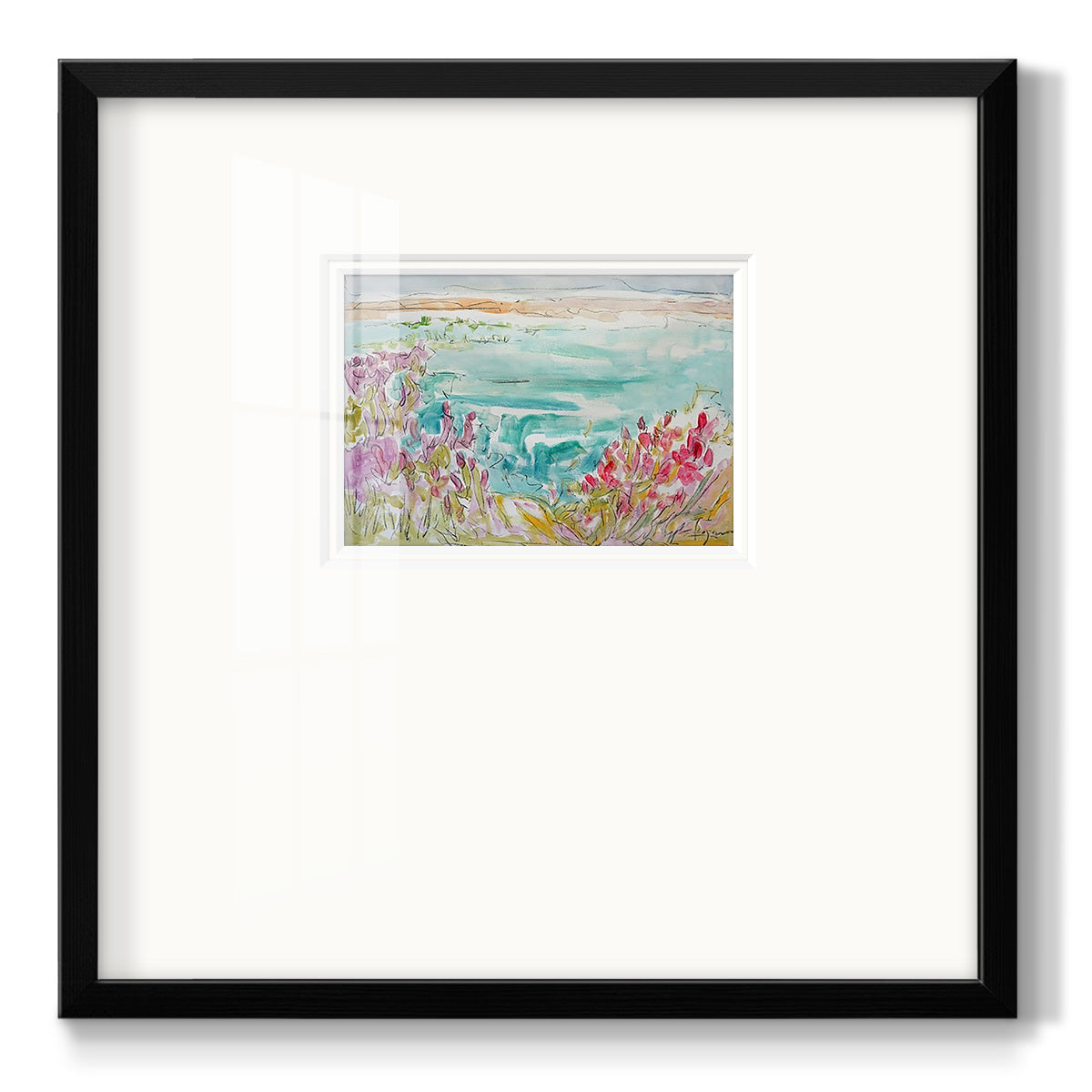 On a Whim, Fly Premium Framed Print Double Matboard