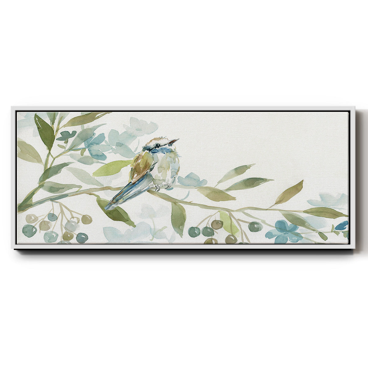 Beginning of Spring I - Floater Framed Canvas Print