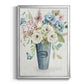 Garden Bouquet - Modern Framed Canvas Print