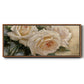 La Roseraie I - Floater Framed Canvas Print