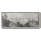 City of Detroit - Floater Framed Canvas Print