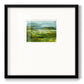 Emerald View I Premium Framed Print Double Matboard