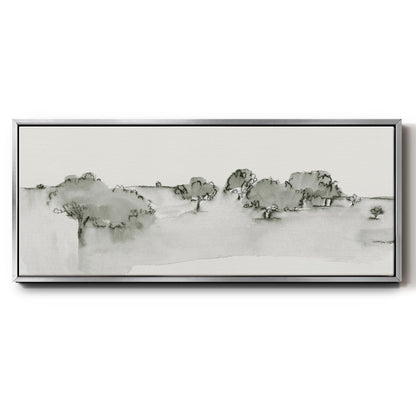 Scenic Scribble I - Floater Framed Canvas Print