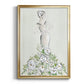 Fashion Floral Figurative - Modern Framed Canvas Print