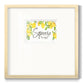 Lemon Squeeze - Double Matboard Framed Print