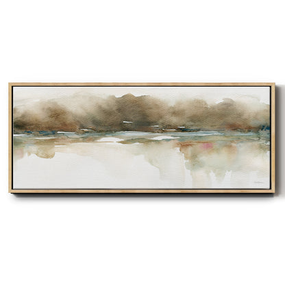 Softer Reflections - Floater Framed Canvas Print