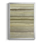 Lines in Neutral II - Modern Framed Canvas Print