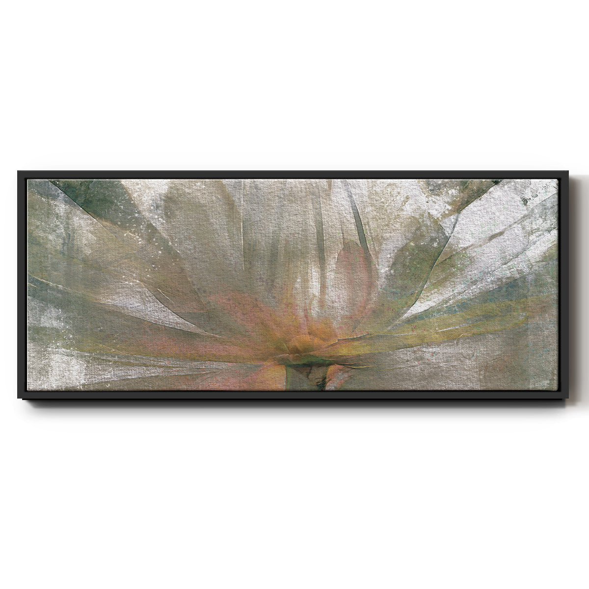 Lily Light - Floater Framed Canvas Print