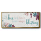 Family Blessing - Floater Framed Canvas Print