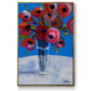 Poppies - Framed Premium Gallery Wrapped Canvas L Frame - Ready to Hang