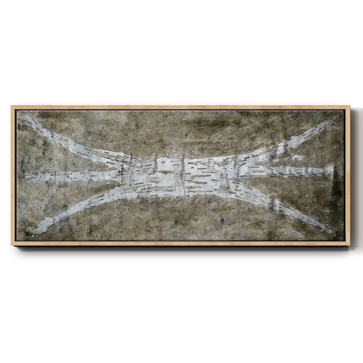 Water Carrier III - Floater Framed Canvas Print