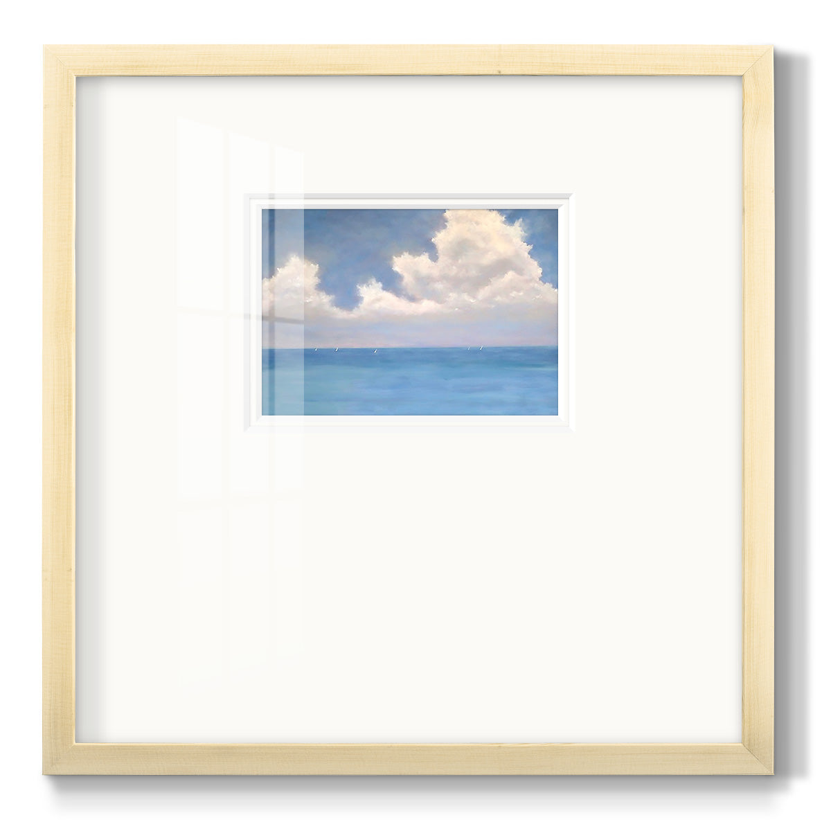 Race Day II - Double Matboard Framed Print
