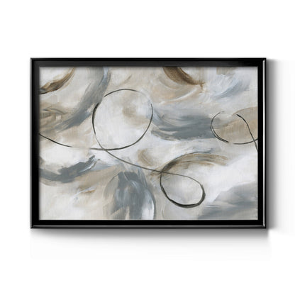 Staccato - Modern Framed Canvas Print