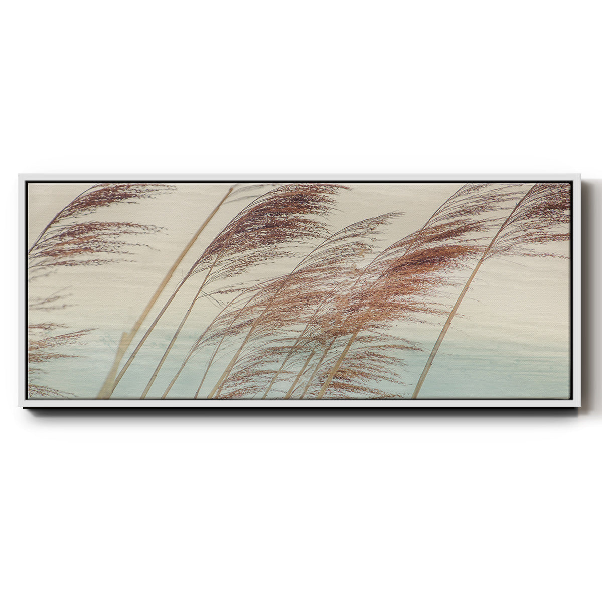 Windy II - Floater Framed Canvas Print
