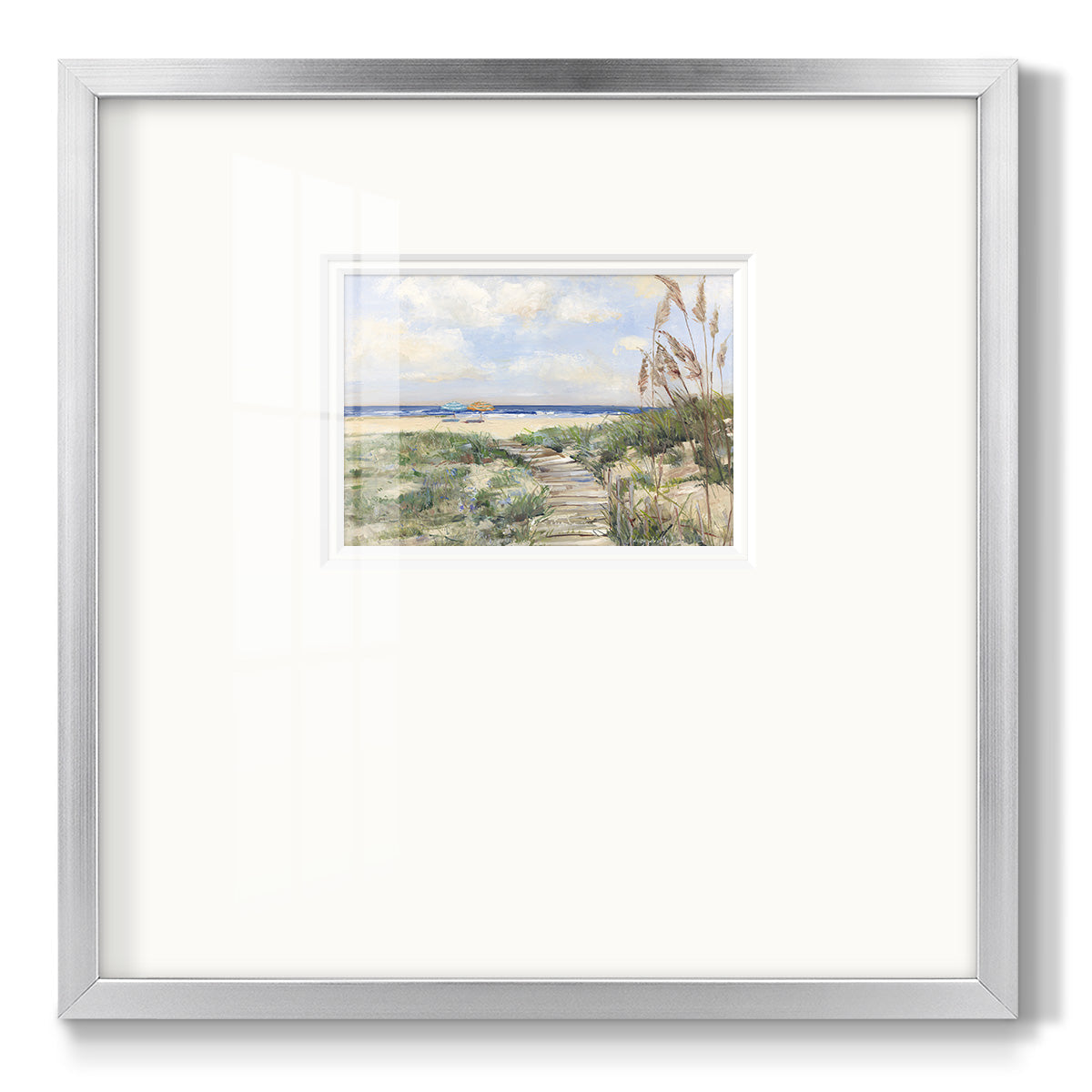Summer Seas - Double Matboard Framed Print