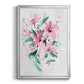 Posy Blooms IV - Modern Framed Canvas Print