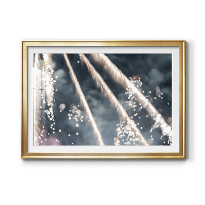 Celestial Glimmer Premium Framed Print - Ready to Hang