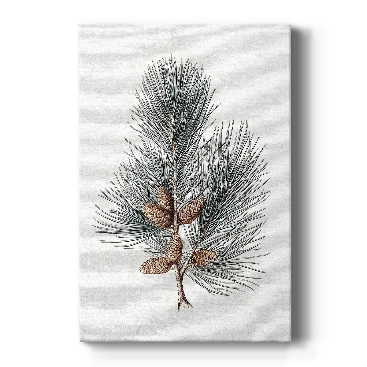 Frostlit Night Carol - Canvas Art Print