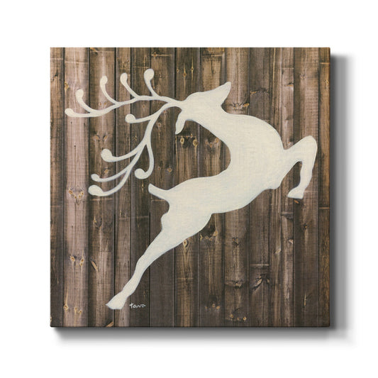 Reindeer-Premium Gallery Wrapped Canvas - Ready to Hang