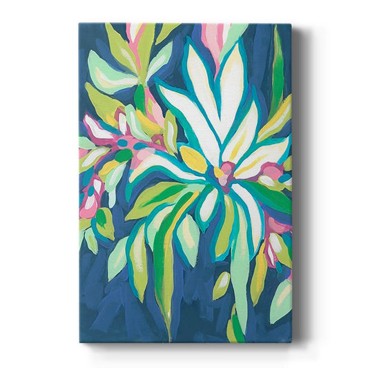 Blue Tropics IV - Canvas Art Print