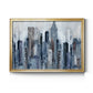 City Mood - Modern Framed Canvas Print