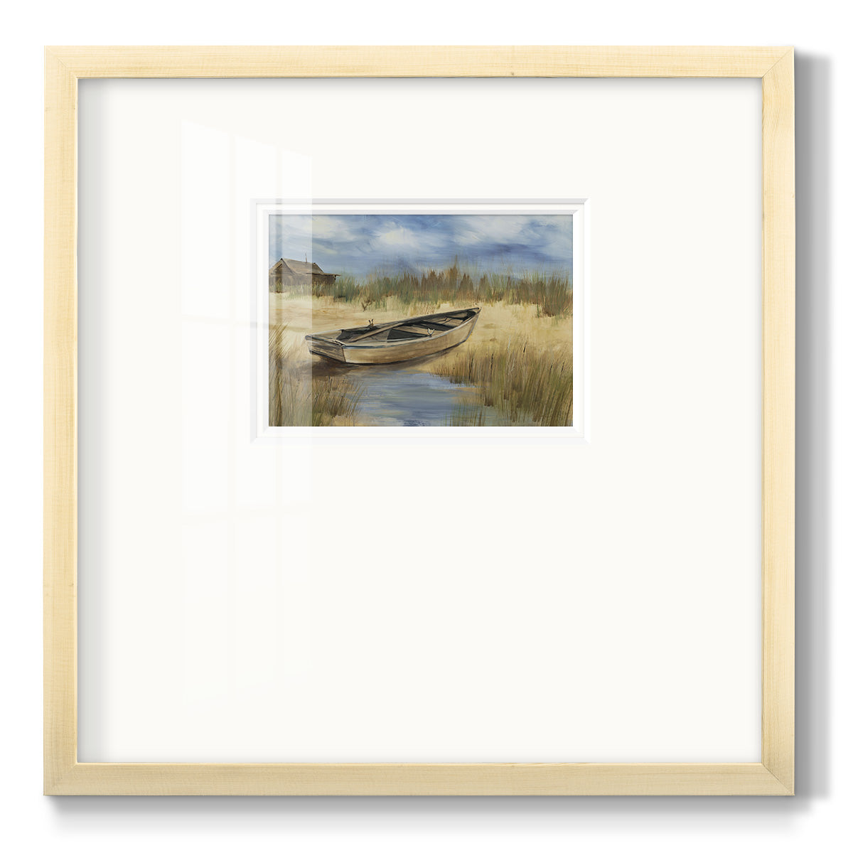 Fisherman's Friend - Double Matboard Framed Print