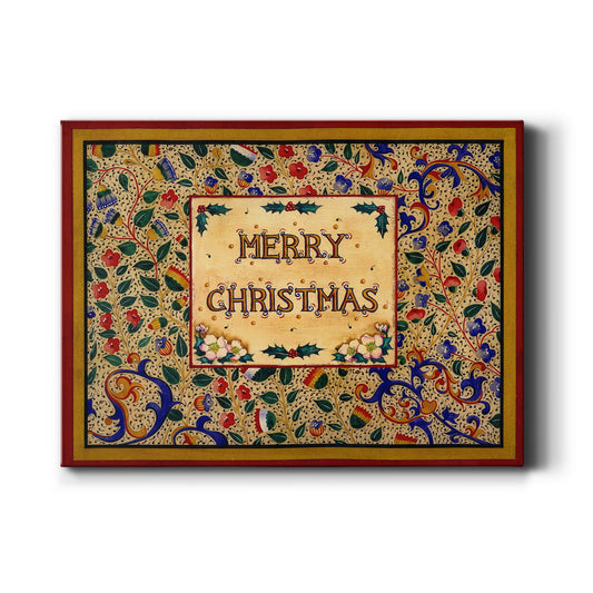 Xmas Sign - Canvas Art Print