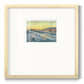 Deserted Highway I Premium Framed Print Double Matboard