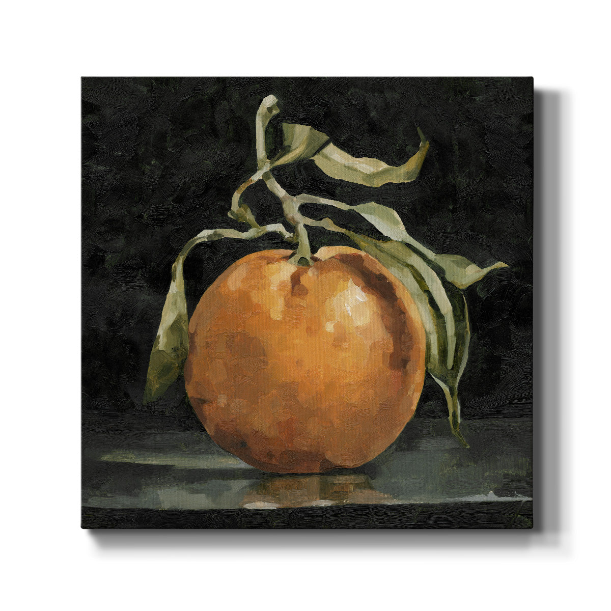 Dark Orange Deux II-Premium Gallery Wrapped Canvas - Ready to Hang