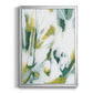 Emerald Ice IV - Modern Framed Canvas Print