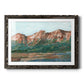 Heading West I - Barnwood Framed Art Print