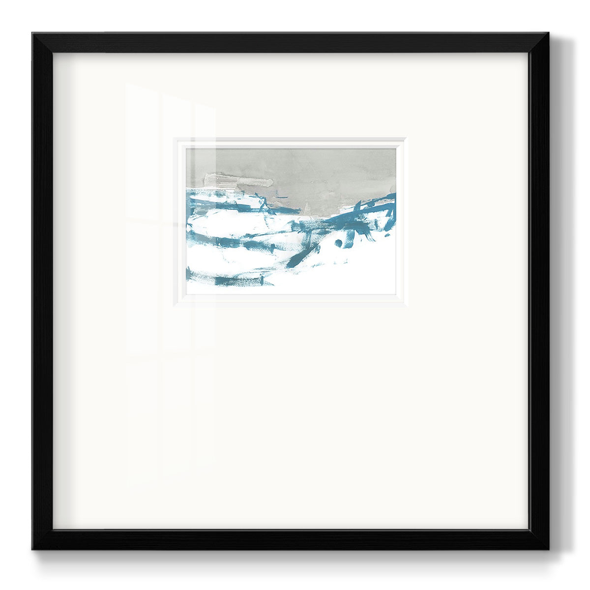 Meta Land III Premium Framed Print Double Matboard