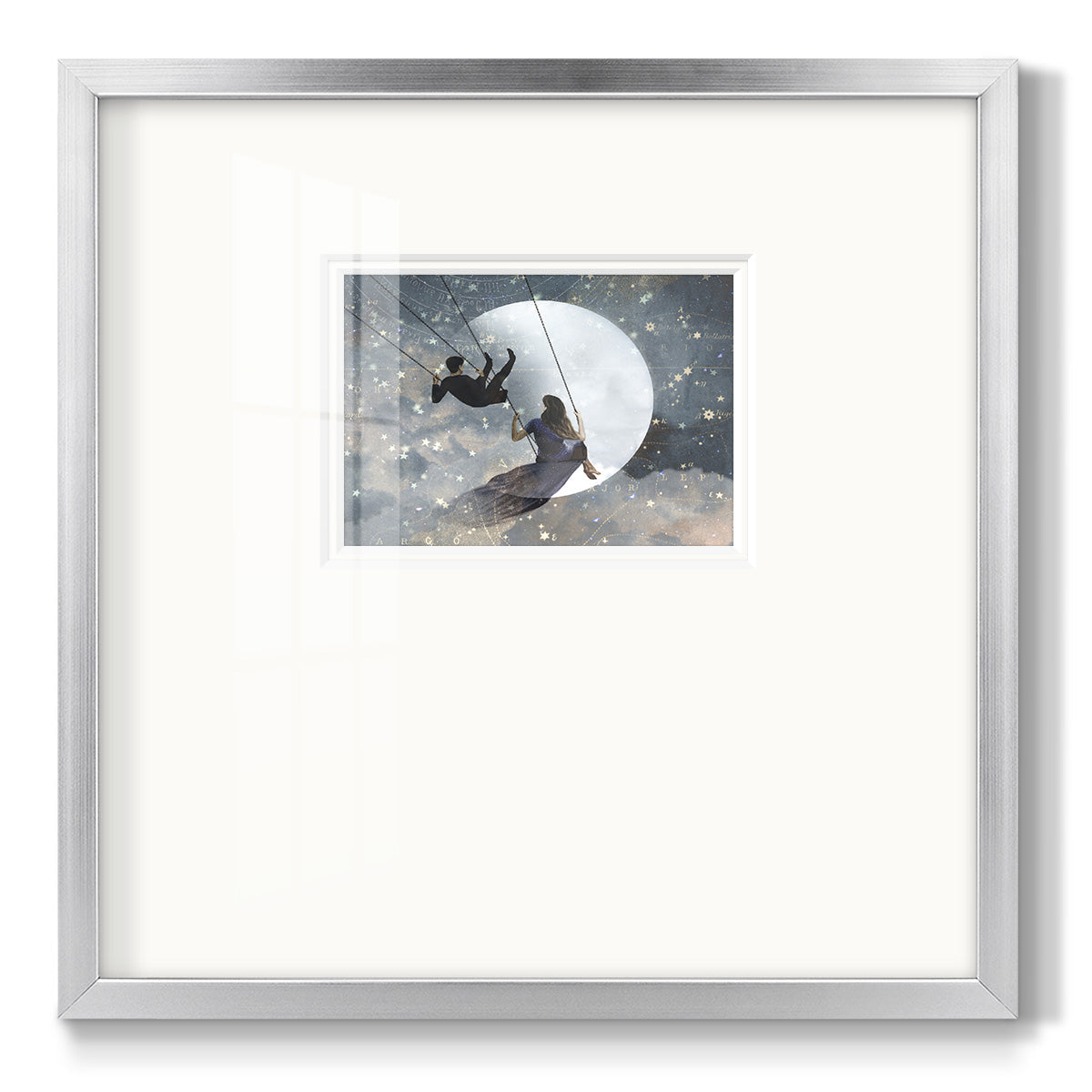 Celestial Love II - Double Matboard Framed Print