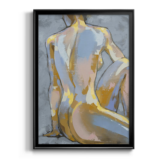 Grey Maiden II -  Framed Canvas Print