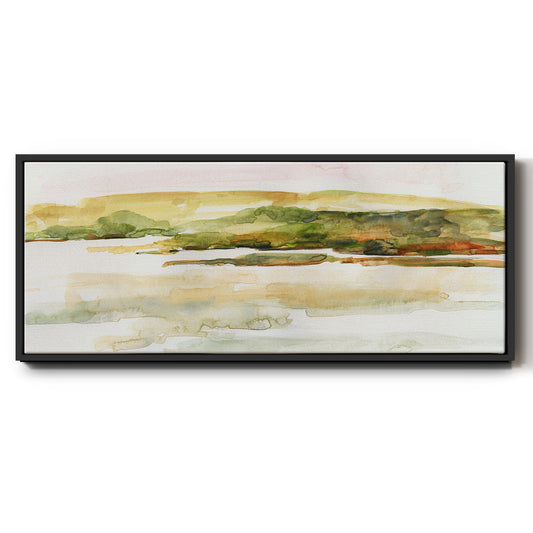 Coastal Morning - Floater Framed Canvas Print
