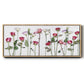 Rouge Moderne Panel - Floater Framed Canvas Print