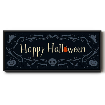 Skeleton Crew Collection D - Floater Framed Canvas Print