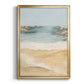 Tranquil Beach II - Modern Framed Canvas Print